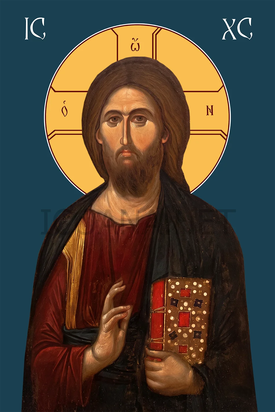 Icoana Domnului nostru Iisus Hristos Limanul celor înviforați