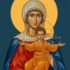 Icoana Maicii Domnului Eu sunt cu voi și nimeni împotriva voastră