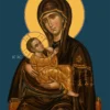 Icoana Maicii Domnului Galaktotrofousa Cea care alăptează