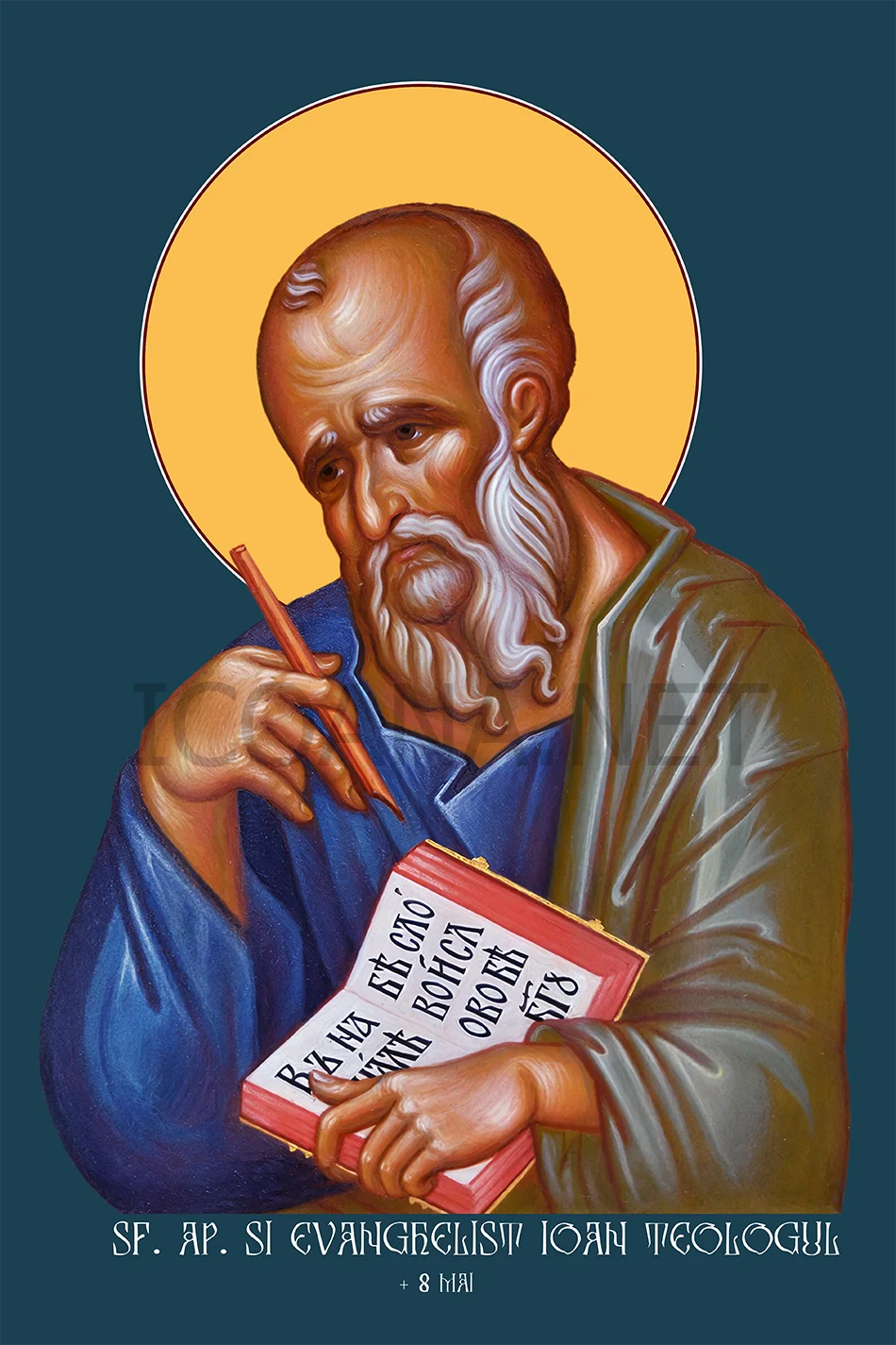 Icoana Sfântului Apostol și Evanghelist Ioan Teologul (bust)
