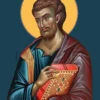 Icoana Sfântului Apostol și Evanghelist Luca (bust)