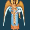 Icoana Sfântului Arhanghel Rafail (în picioare)