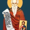 Icoana Sfântului Cuvios Chiriac de la Tazlău