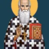 Icoana Sfântului Cuvios Iustin Popovici