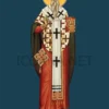 Icoana Sfântului Ierarh Epifanie Arhiepiscopul Ciprului (în picioare)