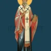 Icoana Sfântului Ierarh Miron Episcopul Cretei (în picioare)