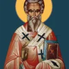 Icoana Sfântului Ierarh Miron Episcopul Cretei