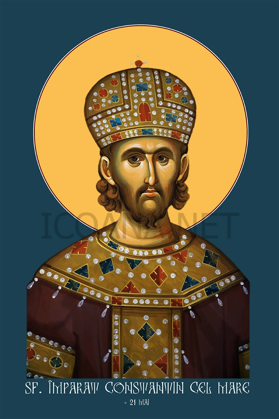Icoana Sfântului Împărat Constantin cel Mare