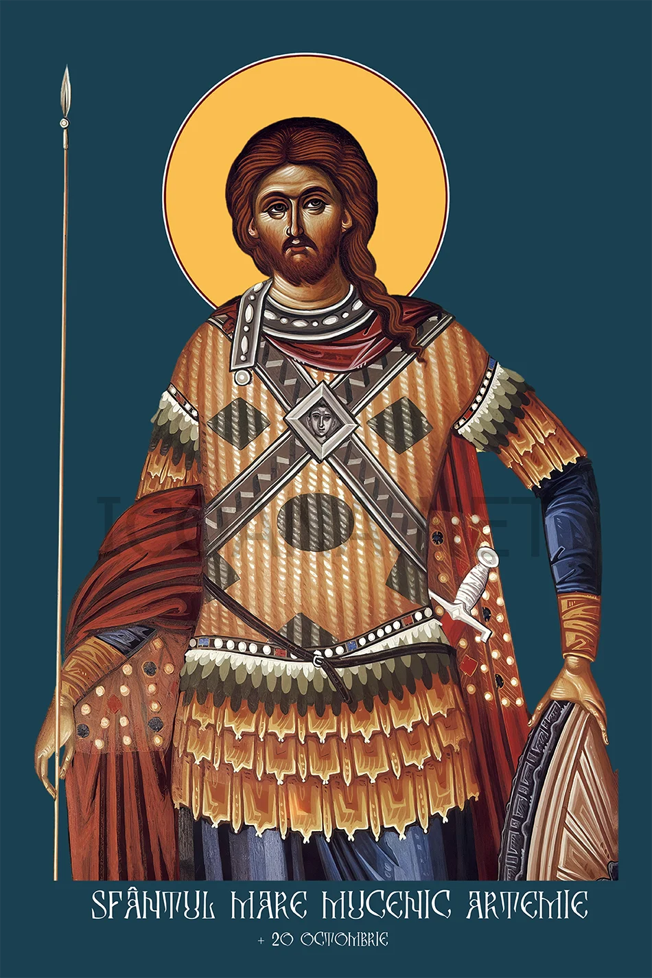 Icoana Sfântului Mare Mucenic Artemie