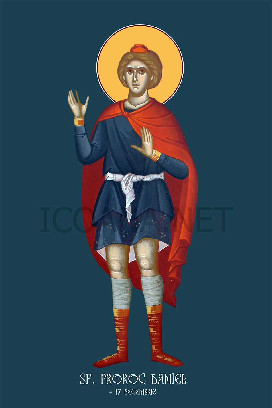 Icoana Sfântului Proroc Daniel (în picioare)