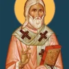 Icoana Sfântului Sfințit Mucenic Terapont, Episcopul Ciprului