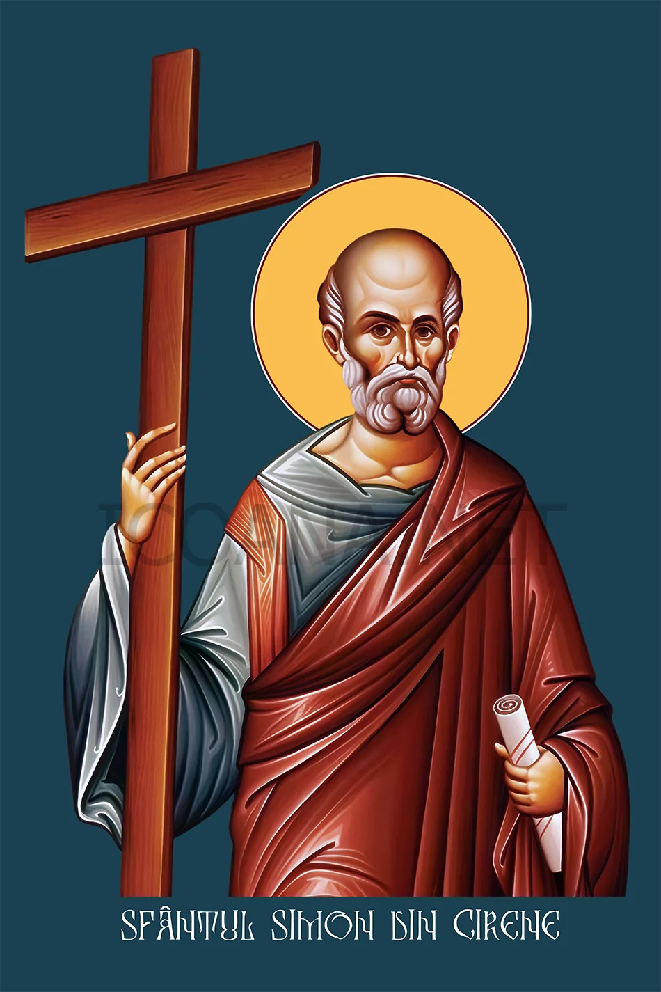 Icoana Sfântului Simon din Cirene