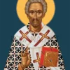 Icoana Sfântului și Dreptului Lazăr din Betania, Episcopul Ciprului