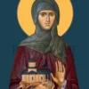 Icoana Sfintei Cuvioase Platonida de la Argeș