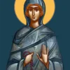 Icoana Sfintei Cuvioase Teodora de la Sihla