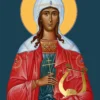 Icoana Sfintei Mucenițe Cecilia din Roma