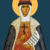 Icoana Sfintei Olga Împărăteasa cea întocmai cu Apostolii